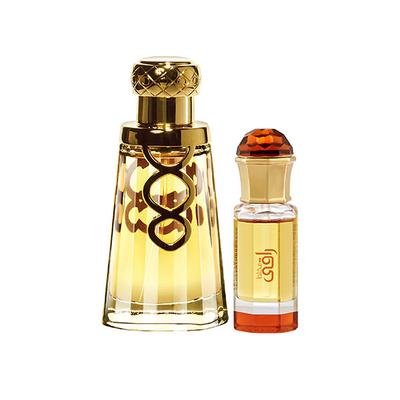 Ajmal Khallab EDP Woody Oudh Perfume And Mukhallat Raaqi Concentrated Perfume Oil Floral Fruity 60 ml - Perfumes (Edt/Edp)