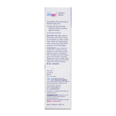 SEBAMED BABY GENTLE Wash 400ml - Baby Body Wash