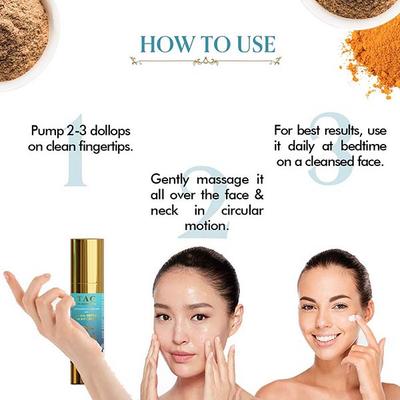 TAC The Ayurveda Co. Nalpamaradi & Curcumin with Natural Retinol Night Cream 50 gm - Personal Care (Ayush)