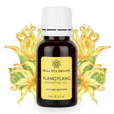Bella Vita Organic Ylang Ylang Essential Oil 15 ml - Massage Oils