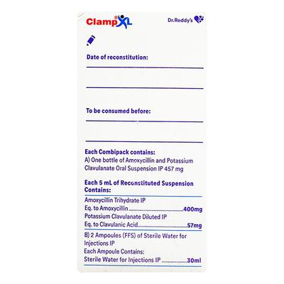 CLAMP XL Oral Suspension 60ml - Bacterial Infections-Pen
