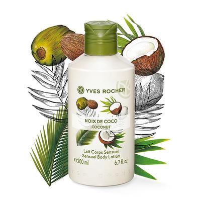 Yves Rocher Sensual Body Lotion Coconut 390 ml - Lotions & Creams