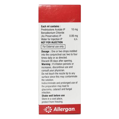 PRED FORTE Ophthalmic Suspension 10ml - Eye conditions-Eye