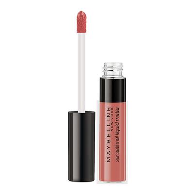 Maybelline New York Sensational Liquid Matte Lipstick 10, Bday Suit On 7 gm - Liquid Lipsticks