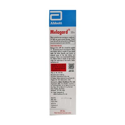 Melagard 50+ Lotion 60ml - Sunscreen Preparations-Emo