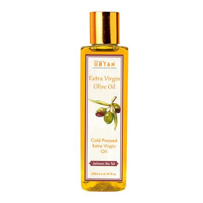 Rejuvenating UBTAN Cold Pressed Oil - Extra Virgin Olive Oil 200 ml - Massage Oils