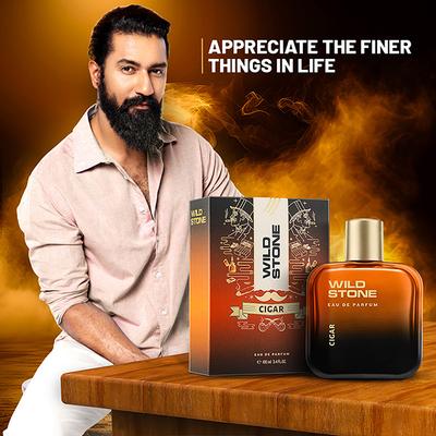 Wild Stone Cigar Eau De Parfum for Men 100 ml - Men Perfumes (Edt/Edp)