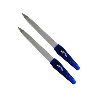 Vega Nail File, Blue, (VC2NF5-Bl) 2's - Nail Care