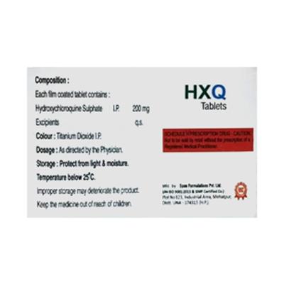 HXQ Tablet 10's - Malarial
