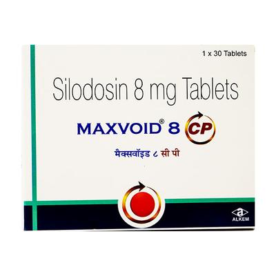 MAXVOID 8 CP Tablet 30's - Bladder And Prostate Disorders-Dru