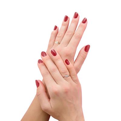 Glimmer Premium Nail Enamel Blood Red 10 ml - Nail Polish