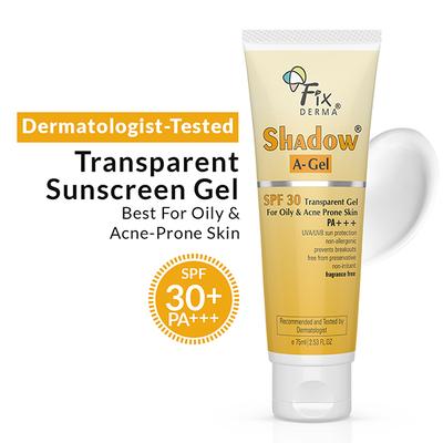 FIxderma Shadow SPF 30 A Gel 75 ml - Body Sunscreen