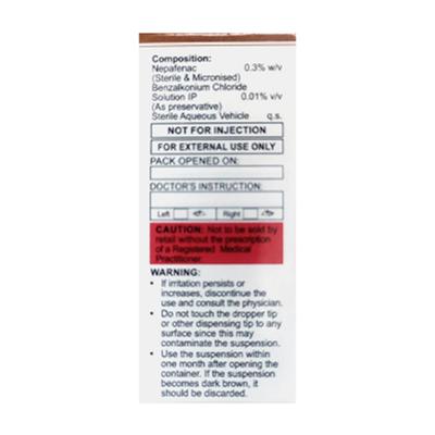 NEPA OD Ophthalmic Suspension 3ml - Eye conditions-Oph