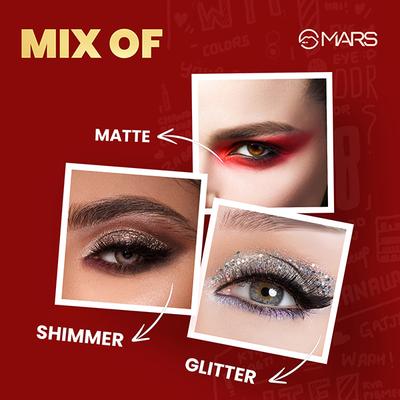 MARS Eyes Can Kill Eyeshadow Palette 63 gm - Eye Shadow Palettes