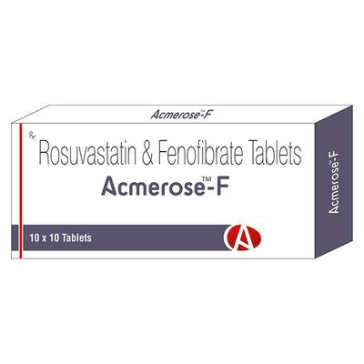 ACMEROSE F Tablet 10's - High Cholesterol-Dys