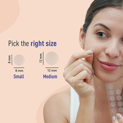 Sirona Acne Pimple Patch For Face (72 patches) - 2 Sizes, Invisible, Concealable, Waterproof Patches, Hydrocolloid & Salycylic Acid, Absorbs Acne Pus, Flattens Pimple for All Skin Types 1's - Sheet Masks