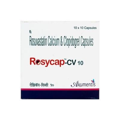 Rosycap CV 10/75mg Capsule 10'S - High Cholesterol-Dys