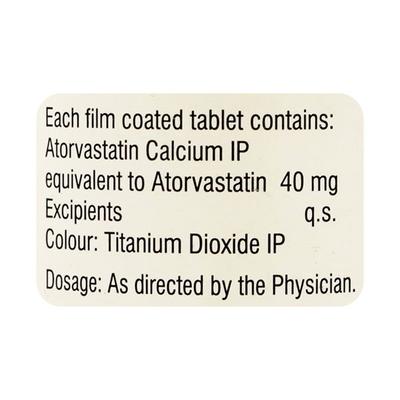 STORVAS 40 Tablet 90's - High Cholesterol-Dys