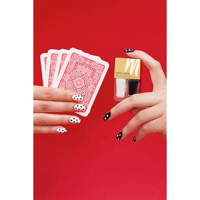 MyGlamm 2IN1 Nail Paint-Casino Night 1 gm - Nail Polish