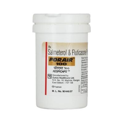 Forair 100mg Respicaps 30'S - Asthma/COPD-Ast