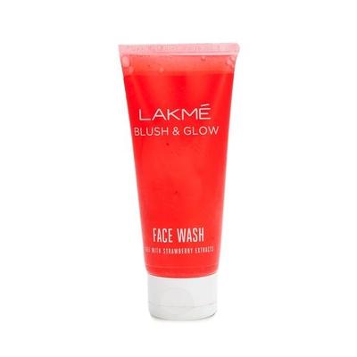 Lakme Blush & Glow Face Wash - Strawberry Blast 100 gm - Face Wash & Cleansers