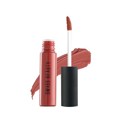 Swiss Beauty Soft Matte Liquid Lipstick - (Paris Fashion) 6 ml - Liquid Lipsticks