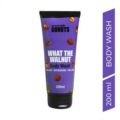 GONUTS By Bewakoof What the Walnut Body Wash 200 ml - Shower Gels & Body Wash