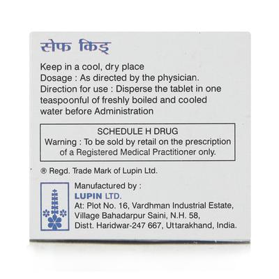 Ceff Kid Tablet 10'S - Bacterial Infections-Cep