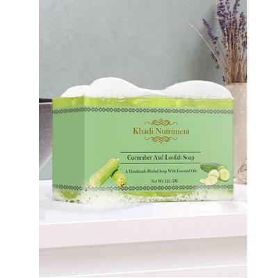 Nutriment, Khadi Nutriment Cucumber and Loofah Soap 125 gm - Soaps