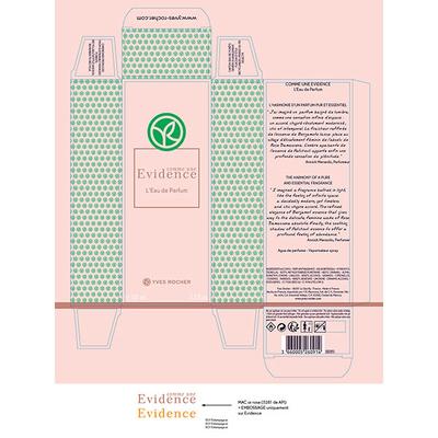 Yves Rocher Comme Une Evidence L'Eau De Parfum 100 ml - Women Perfumes (Edt/Edp)