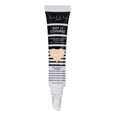 Lottie London GOT IT COVERED- SPONGE APPLICATOR CONCEALER Fawn 8 ml - Concealer