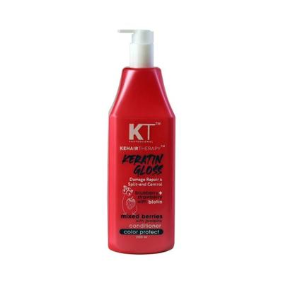 Kt Professional Keratin Gloss Damage Repair and Split End Control Hair Shampoo 1000 ml - Shampoos