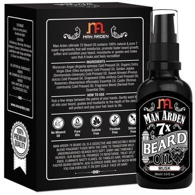 Man Arden 7X Beard Oil - Musk 30 ml - Beard Oil
