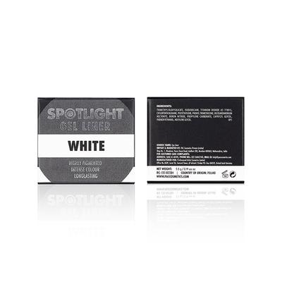 Pac Spotlight Gel Liner - White 5.5 gm - Eyeliners