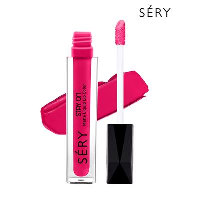 Sery Stay On Matte Liquid Lipstick Seductive Fushia, Pink (LSO - 13) 5 ml - Liquid Lipsticks