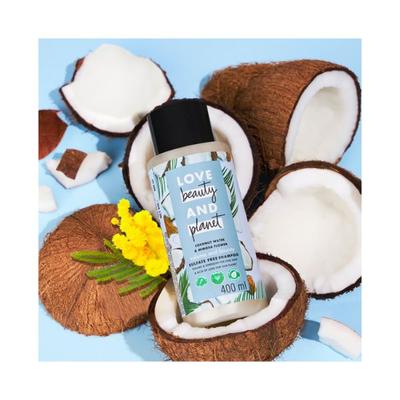Love Beauty And Planet Coconut Water and Mimosa Flower Sulfate Free Volume and Bounty Shampoo 400 ml - Shampoos