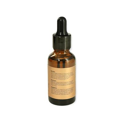 Coal Clean Beauty Anti Grey Beard Oil for Men with Argan Oil & Vitamin E 30 ml - Shaving Gels