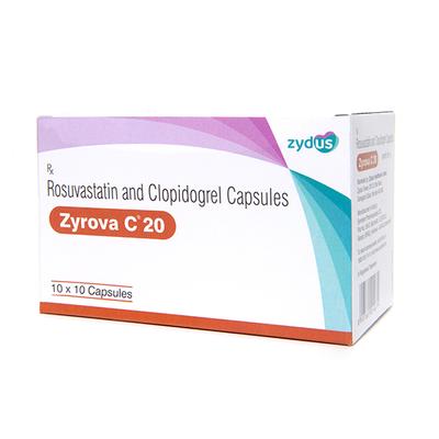 ZYROVA C 20 Capsule 10's - Blood Clot-Ant