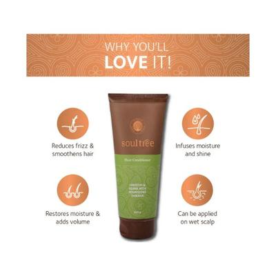 SoulTree Hair Conditioner - Hibiscus & Henna with Nourishing Shikakai 200 gm - Conditioners