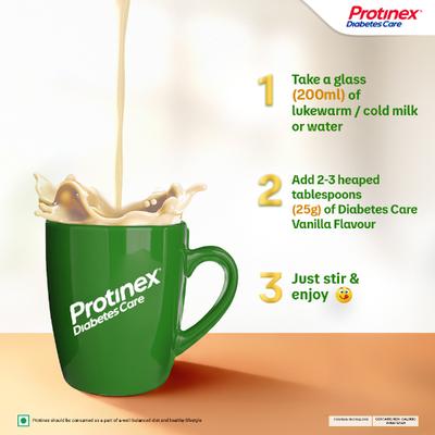 Protinex Diabetes Care Powder - Creamy Vanilla Flavour 400 g - Diabetes (Fitness)