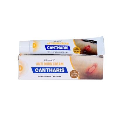 German's Cantharis Anti Burn Cream 25 gm - Speciality Medicine