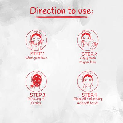 Nutriment Apple cider Mask All Skin Type 300 gm - Masks & Peels