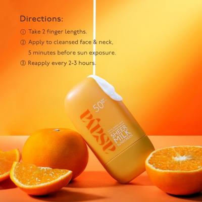 Asaya Sheer Milk Fluid Sunscreen SPF 50 PA++++ 50 ml - Face Sunscreen