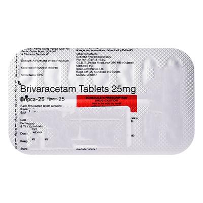 BRIPCA 25 Tablet 14's - Epilepsy/Convulsion-Ant