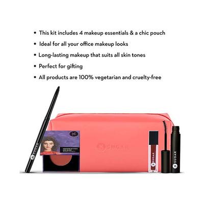 Sugar Cosmetics Office Makeup Kit 16.4 gm - Makeup Kits & Sets