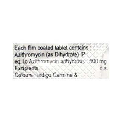 Zady 500mg Tablet 5'S - Bacterial Infections-Mac