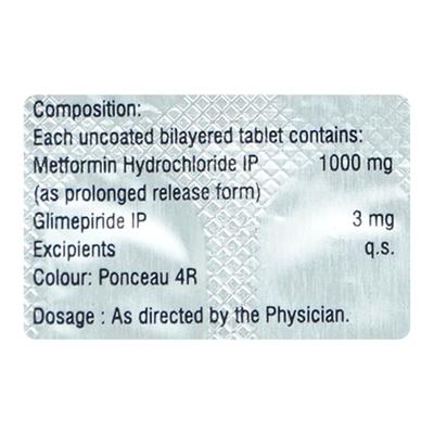 JUBIGLIM M3 FORTE Tablet 15's - Diabetes-Ant