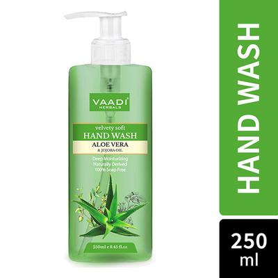 Velvety Soft Aloe Vera & Jojoba Oil Hand Wash 250 ml - Hand Wash & Soaps