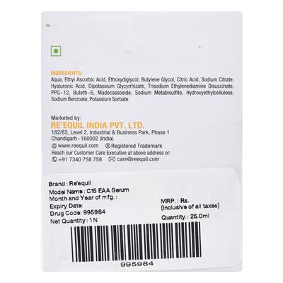 Reequil C15 Eaa Vitamin C Serum 25 ml - Face Gels