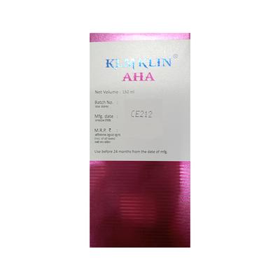 KLMKLIN AHA FACE WASH Gel 150ml - Cleanser-Emo